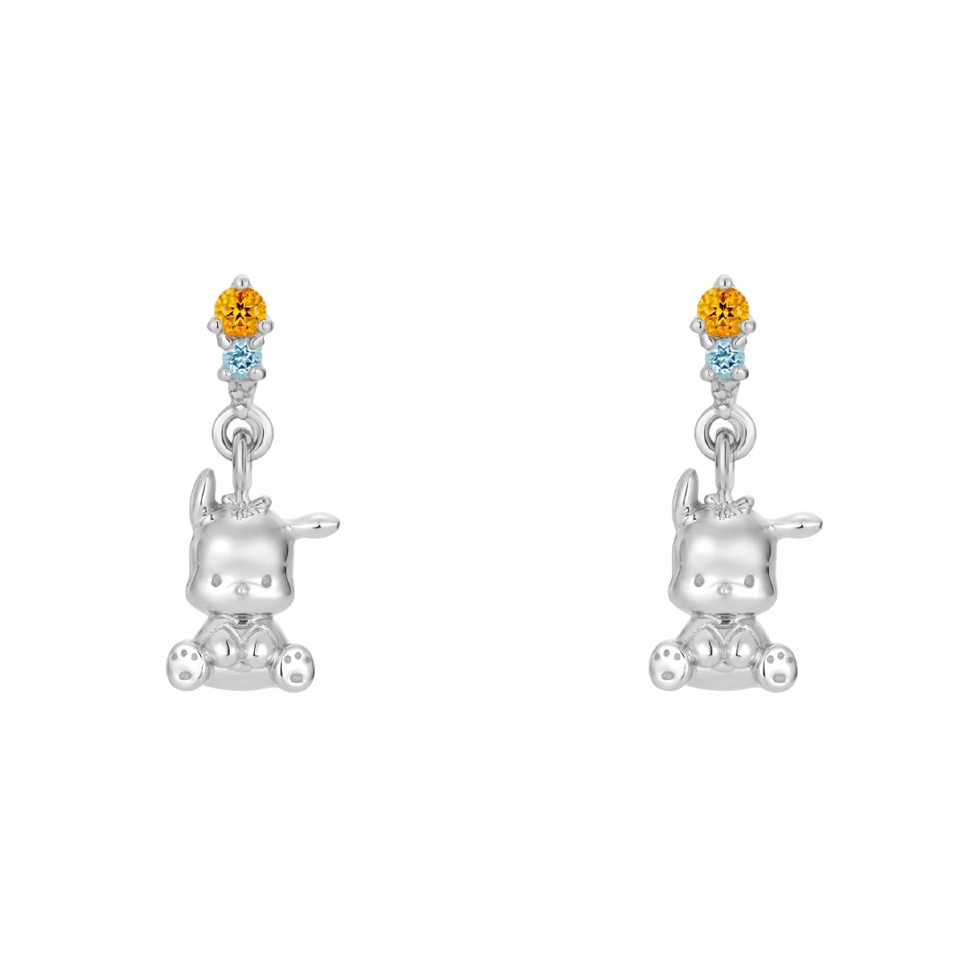 POCHACCO ピアス シルバー サンリオキャラクターズ|U-TREASURE | ユー