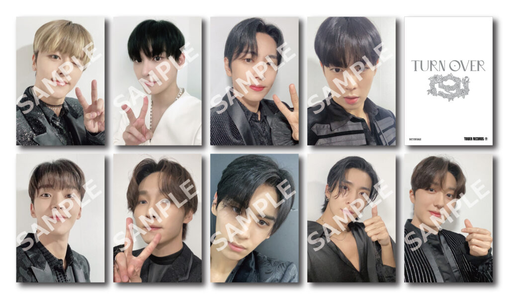 8/3(火)18：00更新※【SF9】韓国9枚目のミニアルバム『Turn Over』 発売