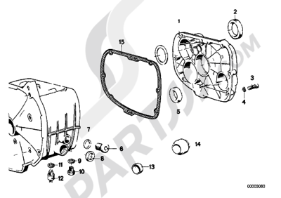 Bmw R100GS PD R100GS PD (47E1). 分解図 純正部品をオンライン購入