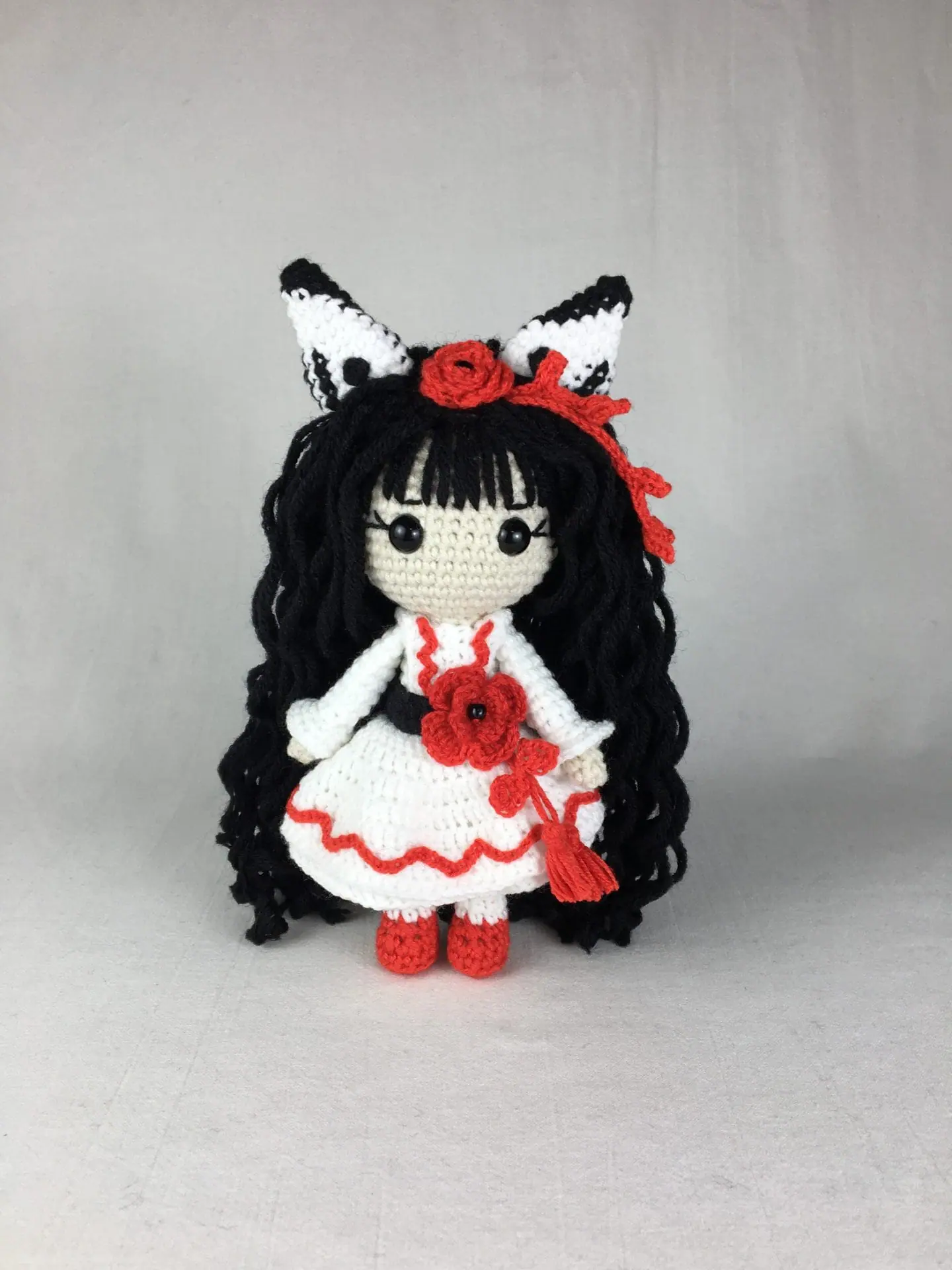 Crochet Yuki Doll Pattern – Japanese-Inspired Amigurumi Toy