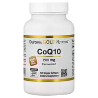 CoQ10（コエンザイムQ10）、200mg、植物性ソフトジェル120粒