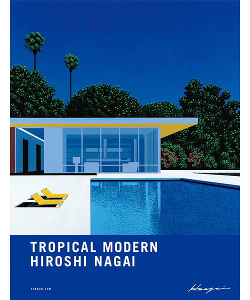 日本を代表するイラストレーター 永井 博氏の個展「Palm Street Songs