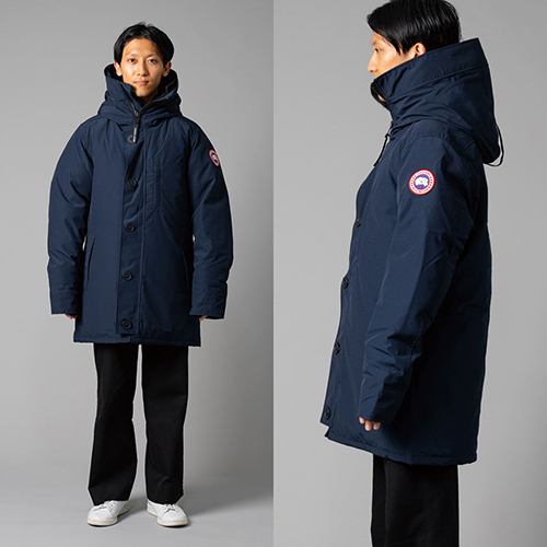 カナダグース＞の日本限定モデルを着比べてみた。あなたはどのサイズを