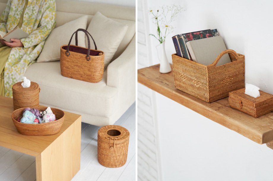 素朴なアタかごが日常の景色を変える｜＜アンドユウ＞が提案するアタに