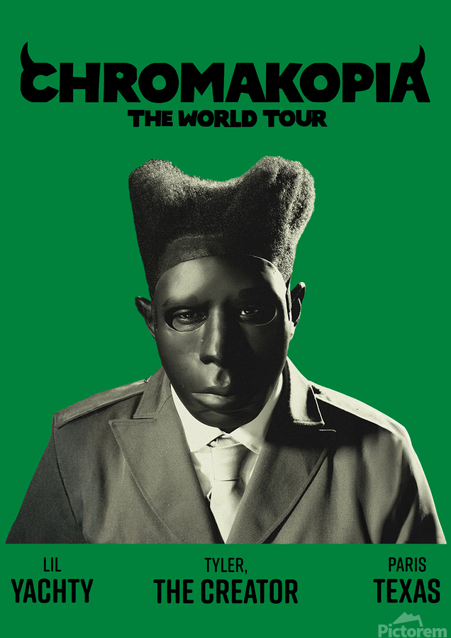 Tyler The Creator Chromakopia World Tour 2025 par VIONA SUDAYAT