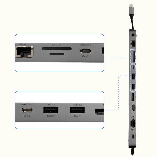 ドッキングステーション・E-HUB3 | FlexiSpot 公式ストア