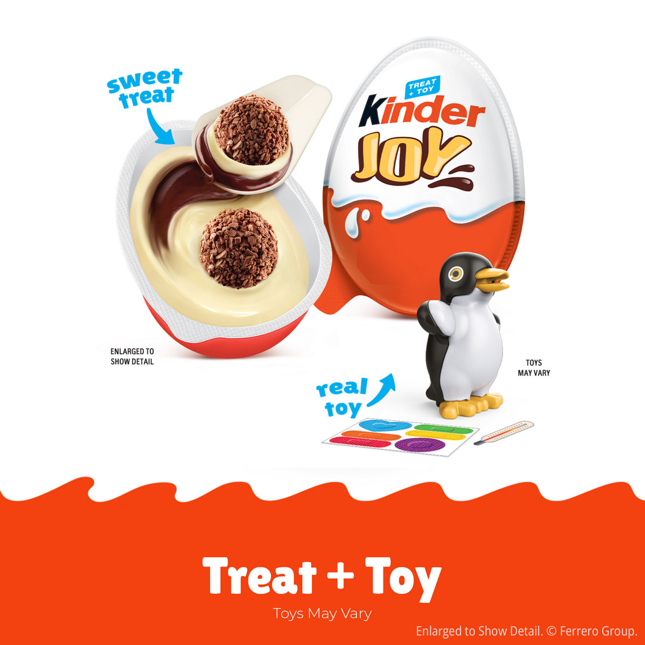 Buy Kinder Joy Eggs, 3 Count, Treat Plus Toy, Sweet Creams and