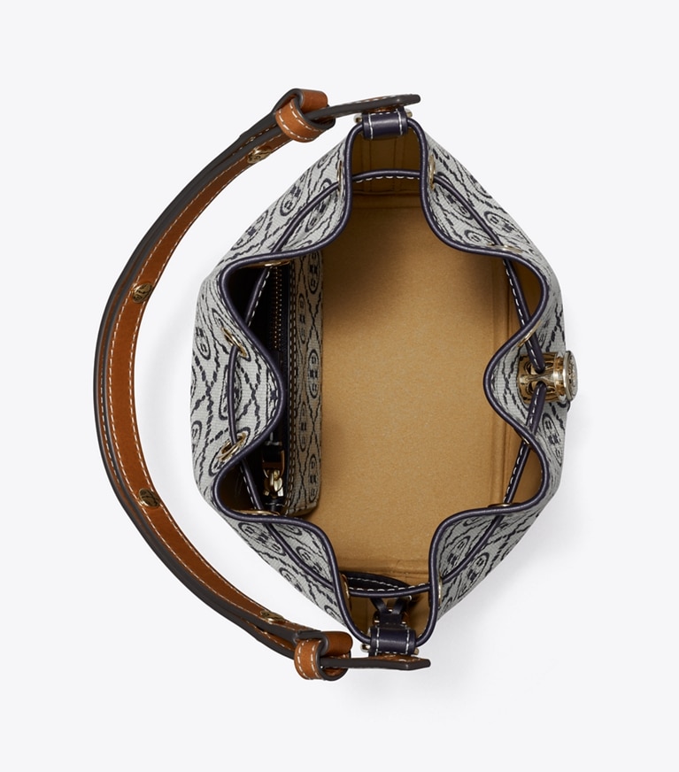 T Monogram Bucket Bag: Women's Designer Crossbody Bags | Tory Burch