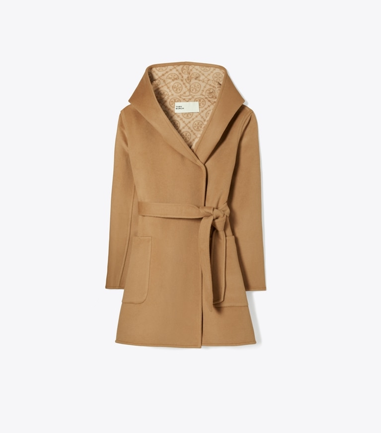 フード ウールコート: レディース コート | Tory Burch JP