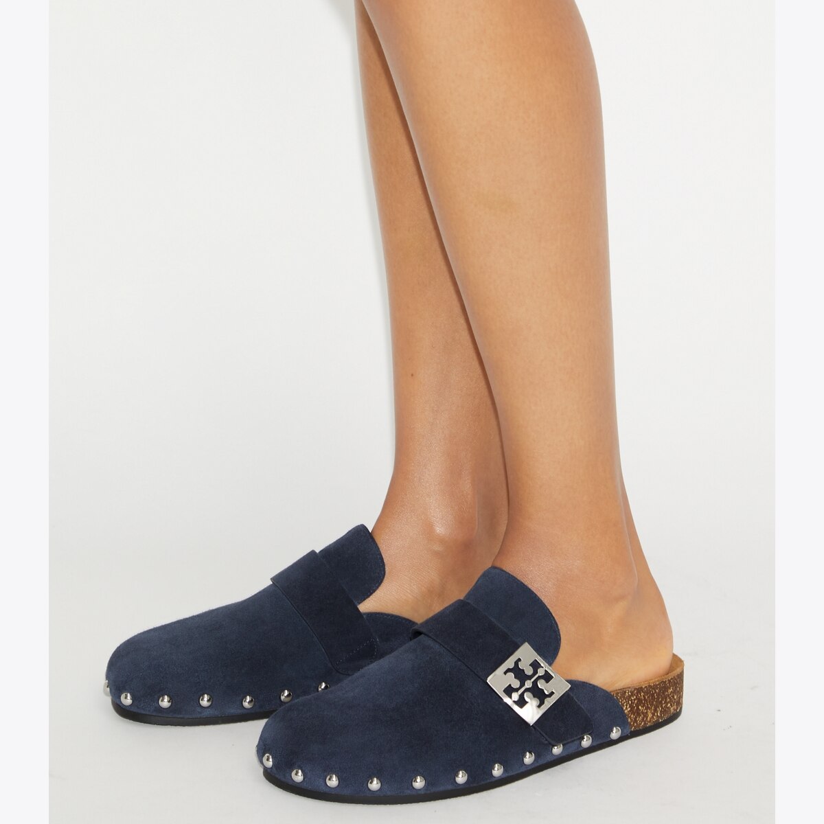 Mellow Studded Mule: Women's Designer Flats | Tory Burch