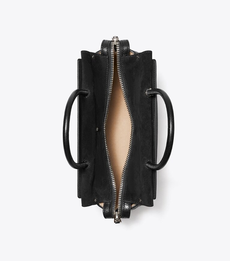 Mercer Distressed Satchel: Women's Designer Satchels | Tory Burch