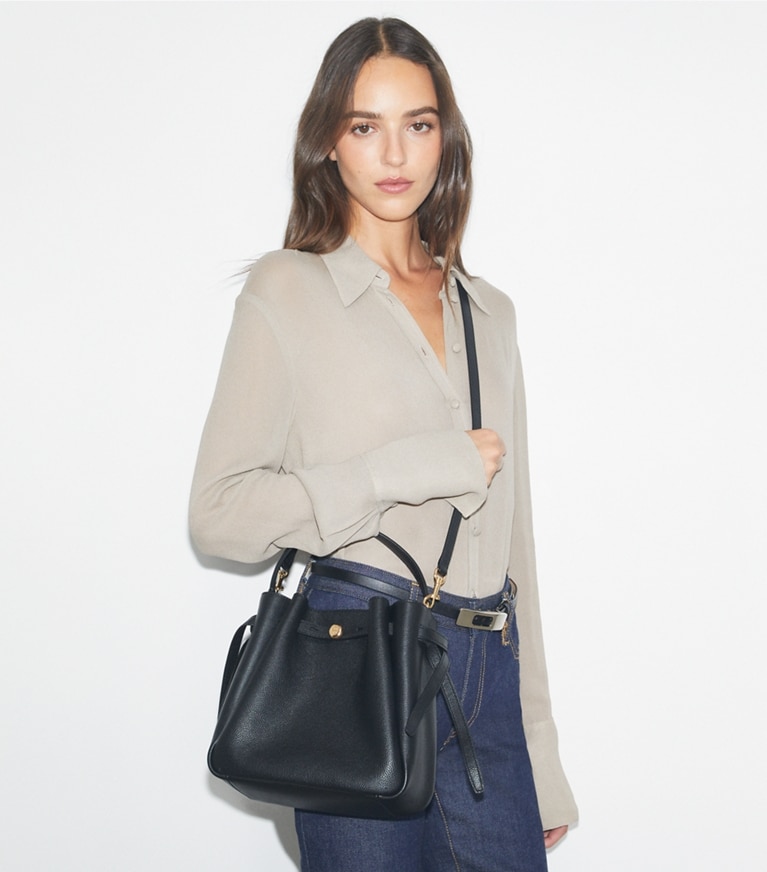 Romy Bucket Bag: Women's Designer Crossbody Bags | Tory Burch