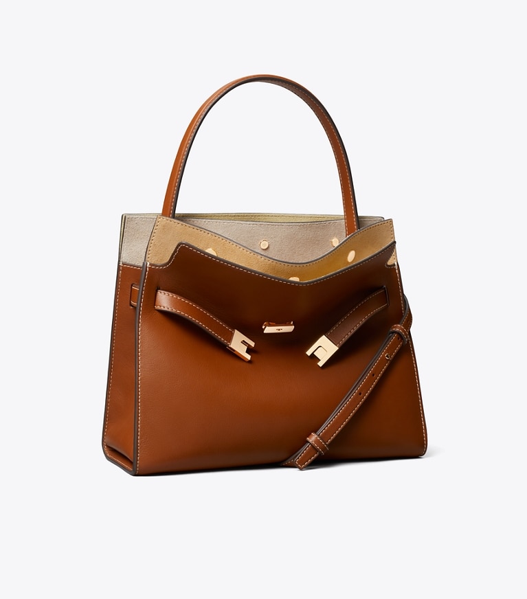 Small Lee Radziwill Double Bag: Women's Designer Satchels | Tory Burch