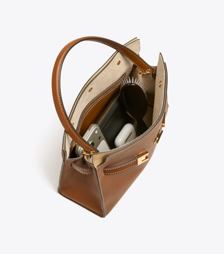 Small Lee Radziwill Double Bag: Women's Designer Satchels | Tory Burch