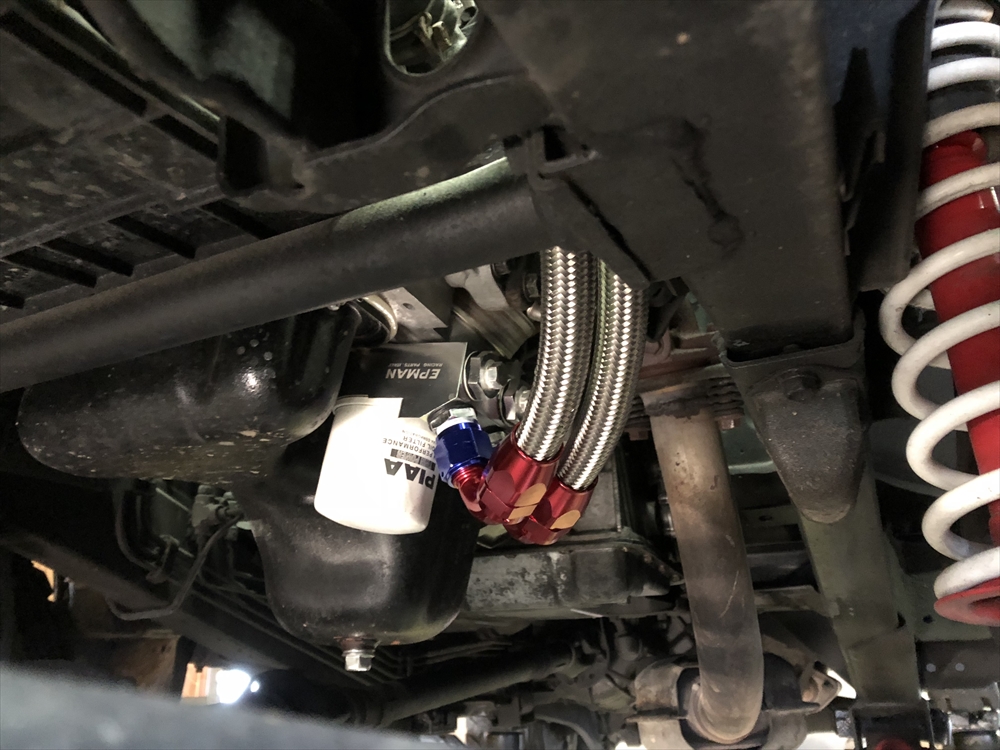 ジムニーにオイルクーラー取付け 油温 油圧の話 | SCM EXPERIENCE カー