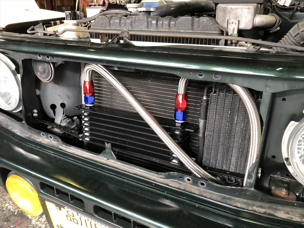ジムニーにオイルクーラー取付け 油温 油圧の話 | SCM EXPERIENCE カー