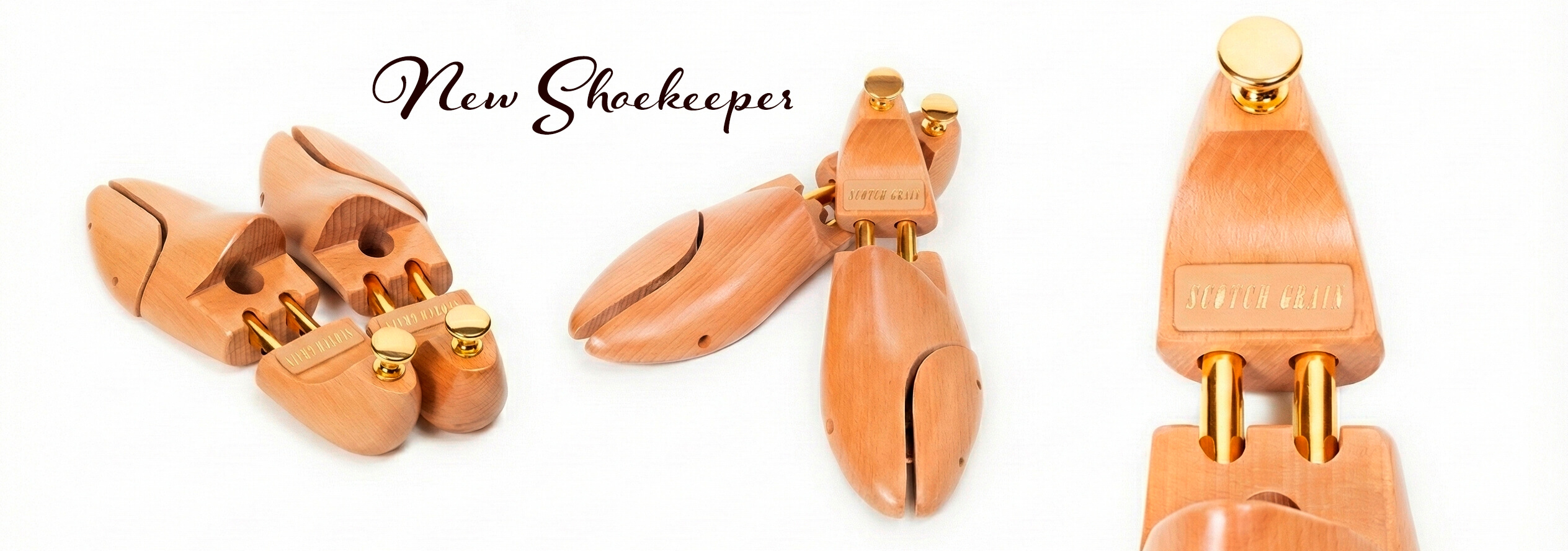 新しい木製シューキーパー販売開始！ │ スコッチグレイン SCOTCH GRAIN