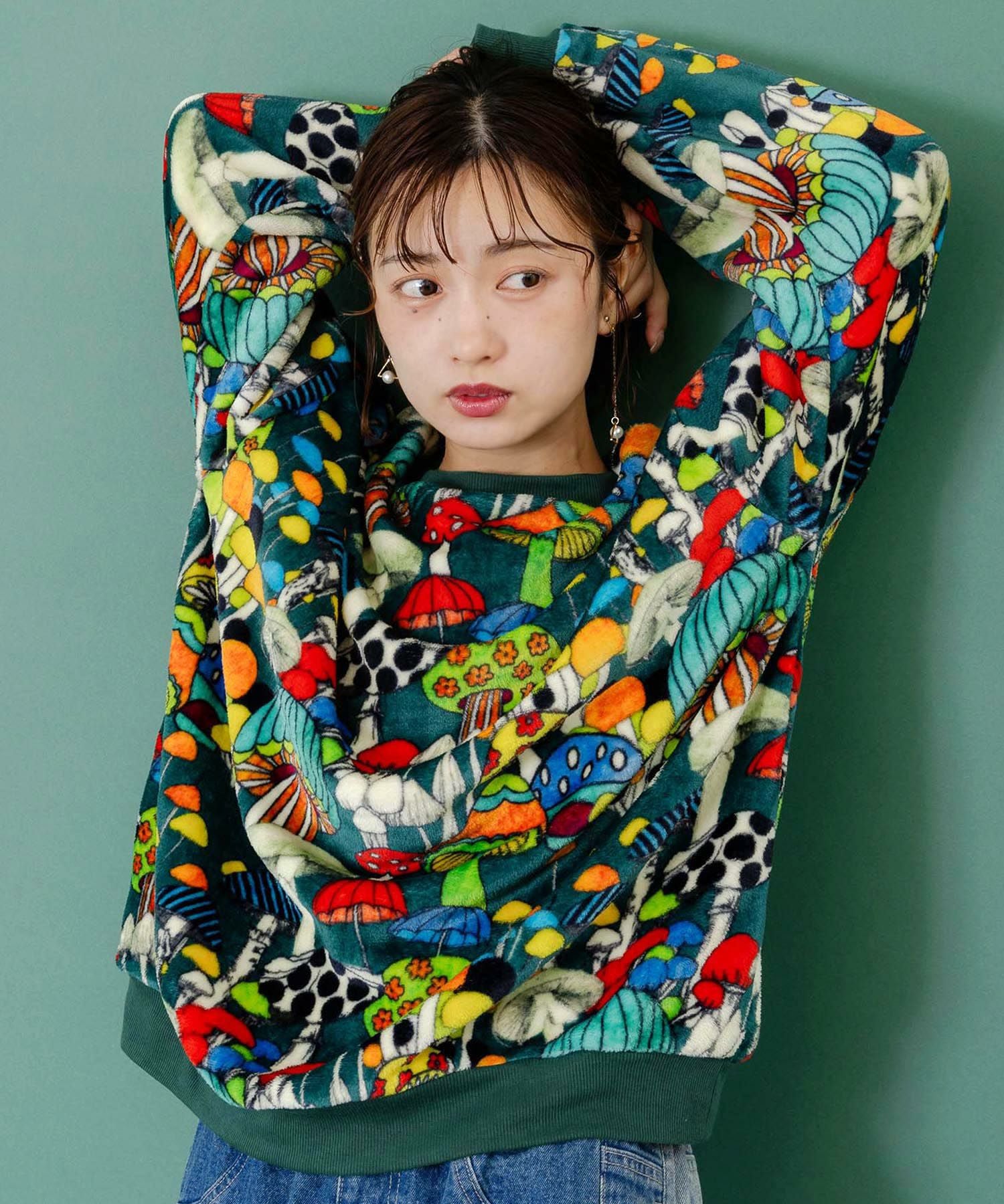 153696：スカラー柄展開フランネルプルオーバーの通販-ScoLar