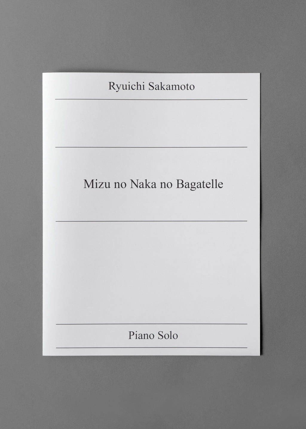 Ryuichi Sakamoto Official score store - 坂本龍一オフィシャルスコア