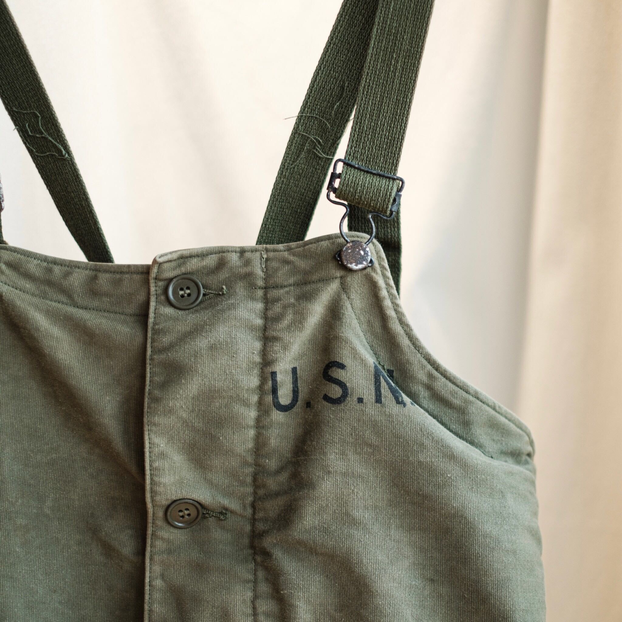 Used】 40s U.S. NAVY N-1 デッキパンツ - VINTAGE PANTS-| South