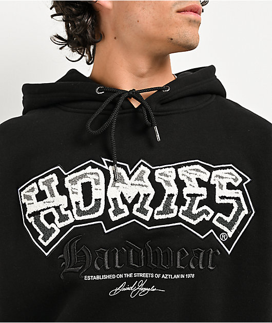 DGA Homies Patch Black Hoodie | Zumiez