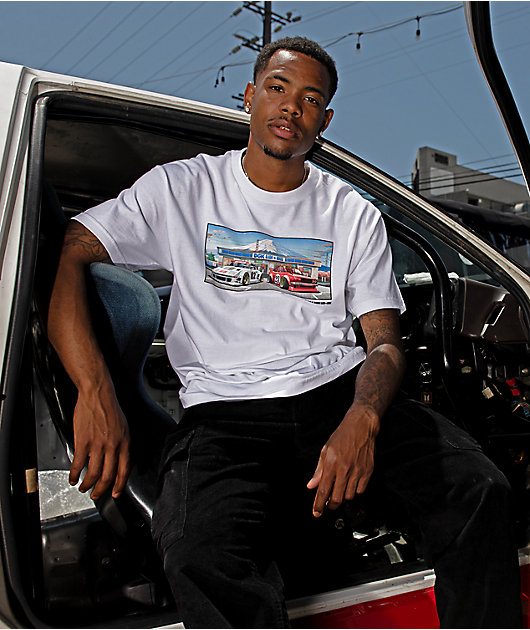 DGK x Kaido House Konbini White T-Shirt | Zumiez