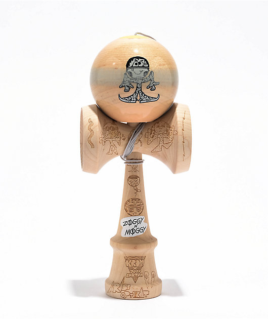 KROM x Jody Barton Zoggy & Moggy Sandplanet Kendama | Zumiez