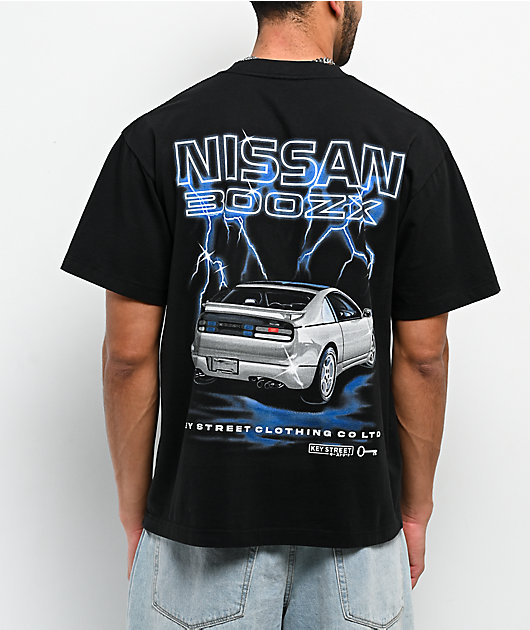 Key Street x Nissan 300ZX Black T-Shirt | Zumiez