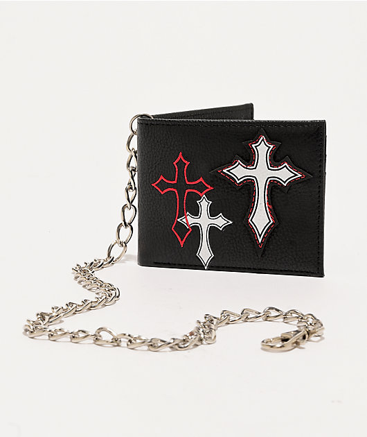 Ninth Hall Signal Black Chain Wallet | Zumiez