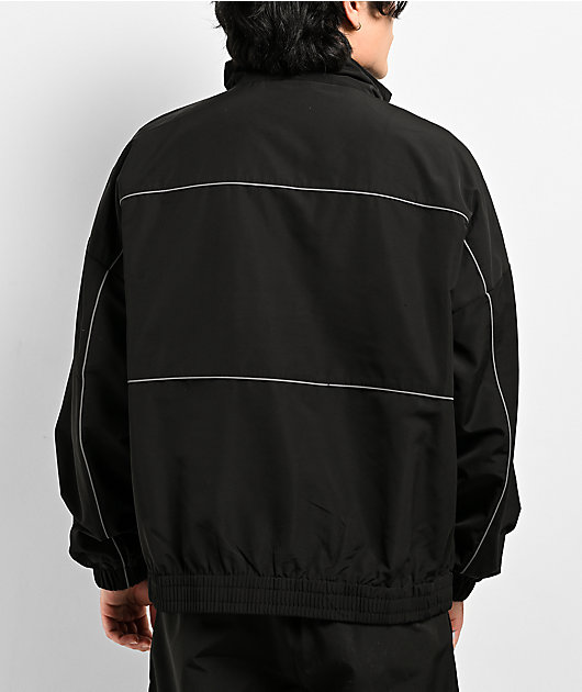Pro Club Heavyweight Black Zip Track Jacket | Zumiez