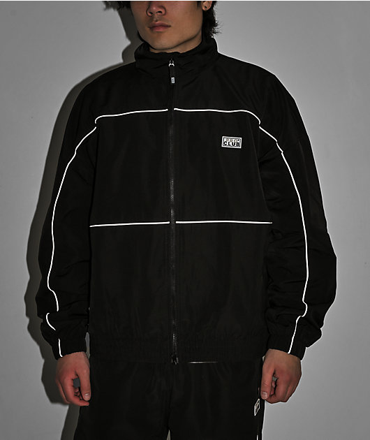 Pro Club Heavyweight Black Zip Track Jacket | Zumiez