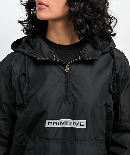 Primitive Blocked Black Anorak Jacket | Zumiez