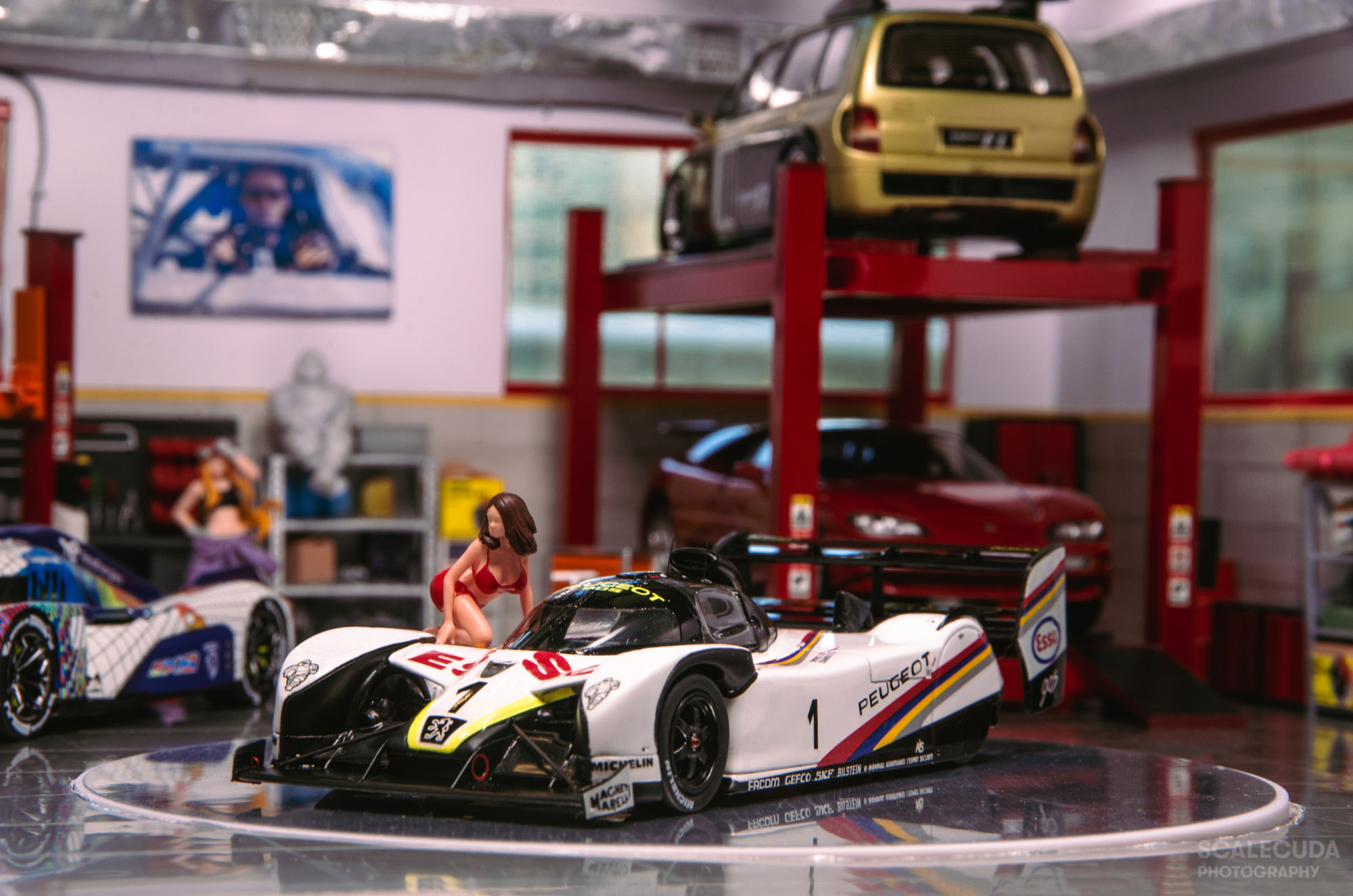 1/43 Peugeot 905 Evo II 1992 (Spark S1274) - Scale car photo 1/43