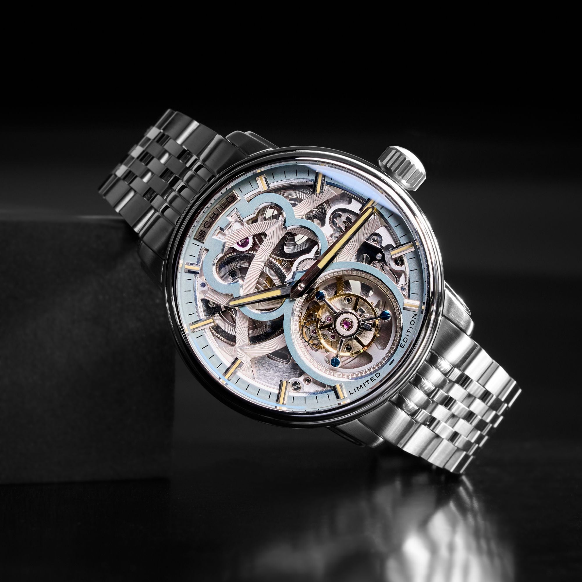 Greyish Blue | Maximillian Tourbillon Limited Edition – Schild 1896