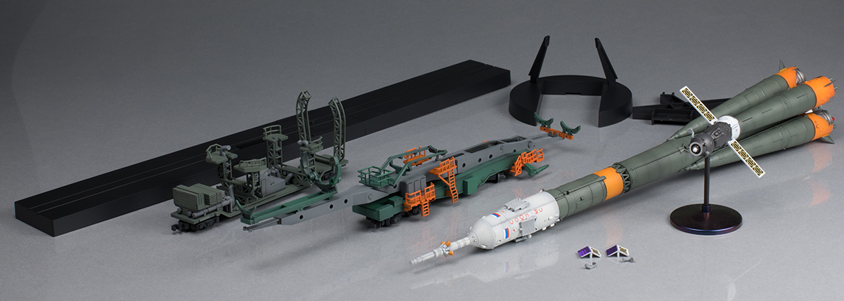 グッドスマイルカンパニー ソユーズロケット+搬送列車