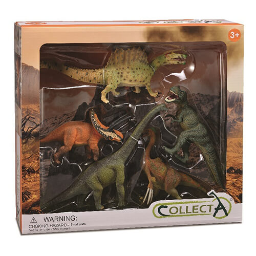 89877 Collecta【恐竜5体ボックスセット】（展示品）｜動物・恐竜