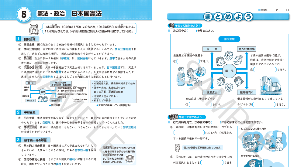 小学校 社会問題集｜育伸社｜私立学校専用サイト｜教材出版社育伸社