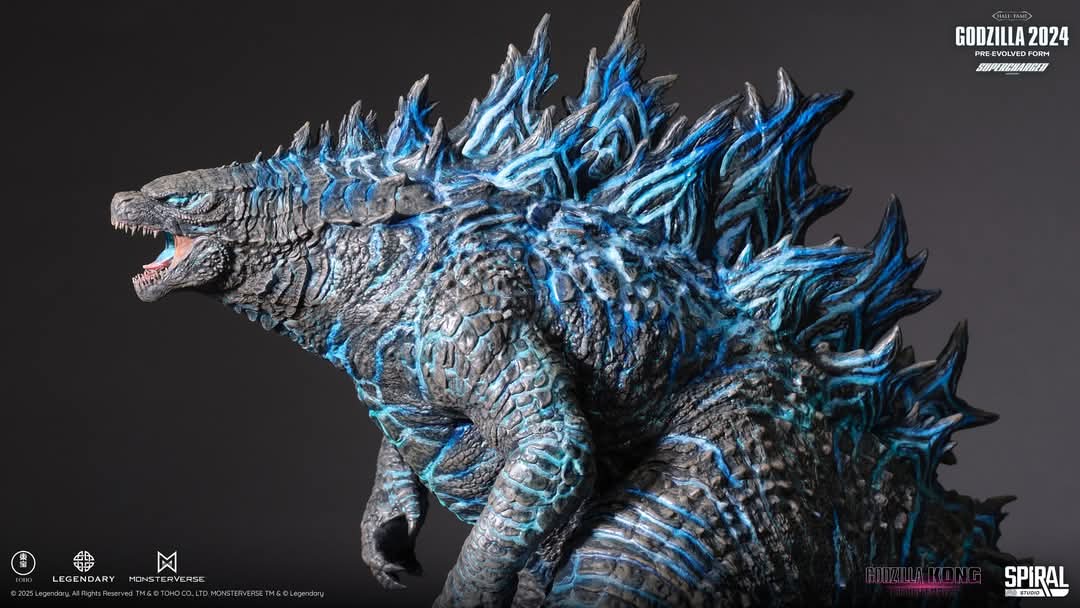 Spiral Studio Godzilla 2024 Pre-Evolved Supercharged version