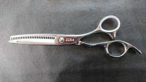 KIRA セニングシザー 黒 ケース付き キラシザーズ(KIRA SCISSORS)__