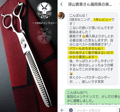 アズシザー(AS)_NODMⅢセニング | 理美容ハサミ研ぎ専門店シザーズ倭