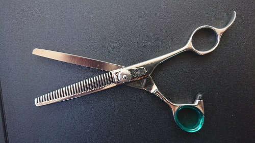 柳生(yagyu)セニングシザー30目×V1研ぎ直し | 理美容ハサミ研ぎ専門店