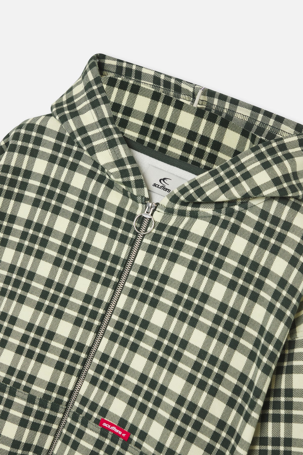 Scff Green Checks Zipper – Scuffers