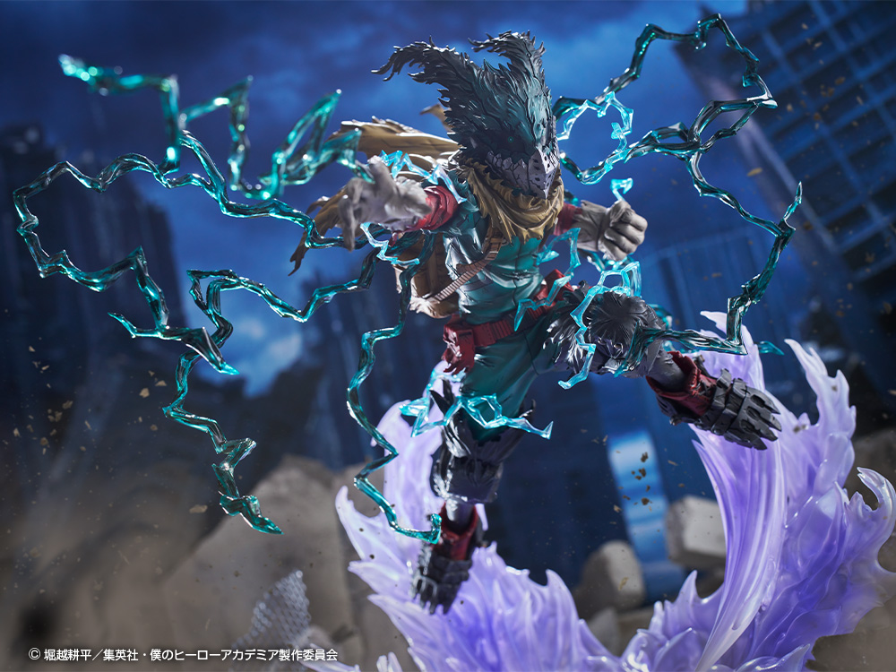 原型師INTERVIEW 】黒デクの葛藤や狂気を表現『ARTFX J 緑谷出久 黒