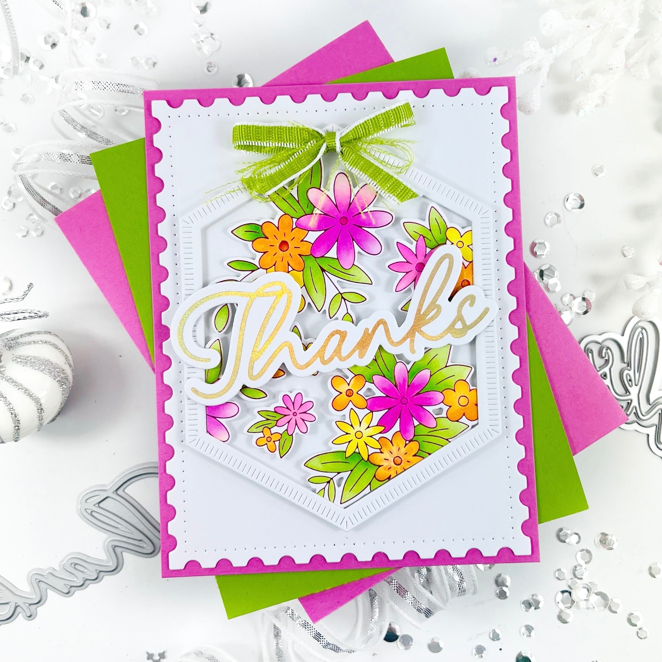 Pinkfresh Studio - Press Plates - Cheerful Blossoms – ScrapbookPal