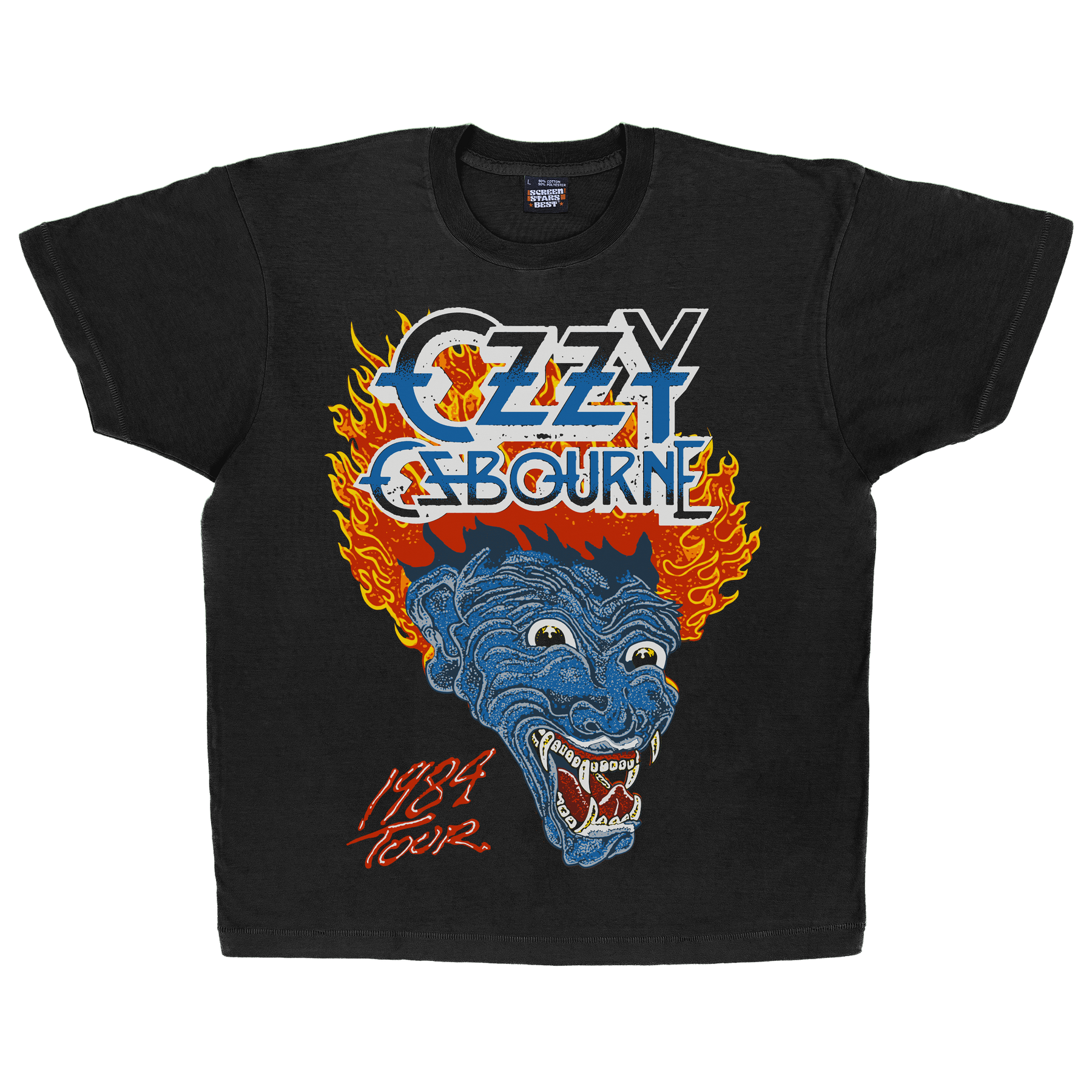 Ozzy - Blue Demon SS Tee – Screen Stars Best