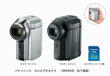 Panasonic Unveils World's First SD Memory Card Based 3-CCD Digital
