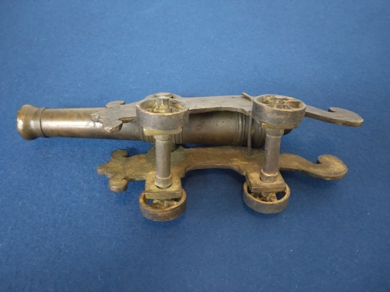 火薬試し 大砲おもちゃ （幕末～明治）Gunpowder testing equipment