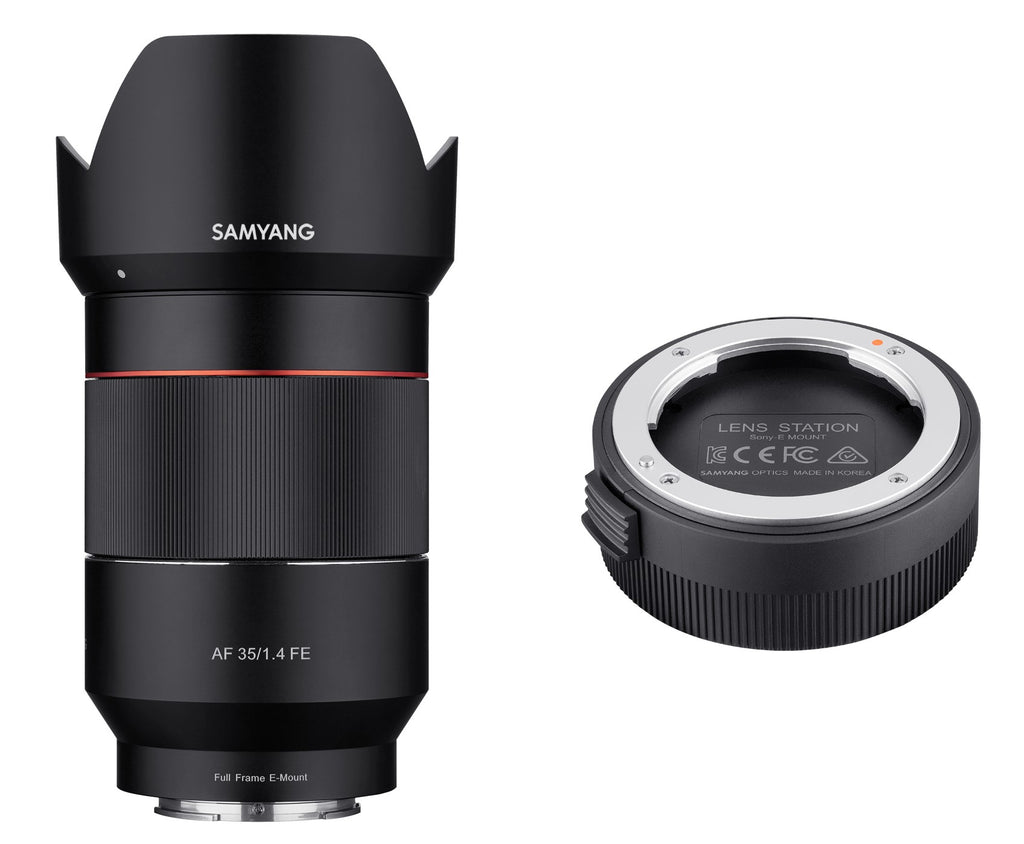 35mm F1.4 AF Wide Angle with Lens Station (Sony E) – Samyang US