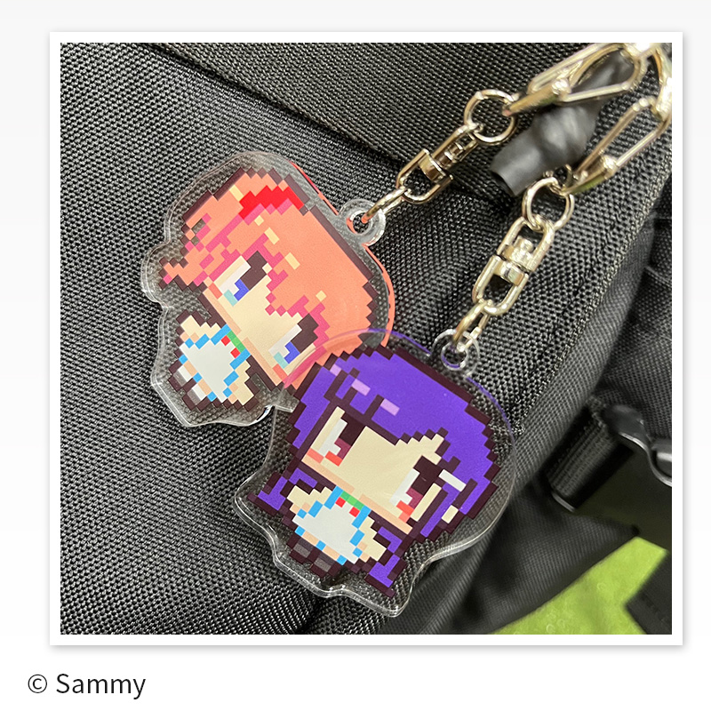 ツインエンジェル アクリルキーホルダー(ドットBREAKセット)