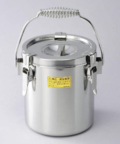 ステンレス運搬用密閉容器 1L｜総合的理化学機器商社 株式会社三商の